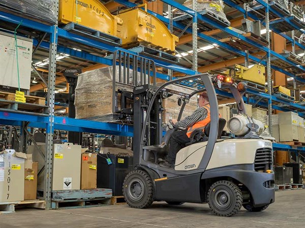 Crown -C5,-Forklift -Review ,-ATN3