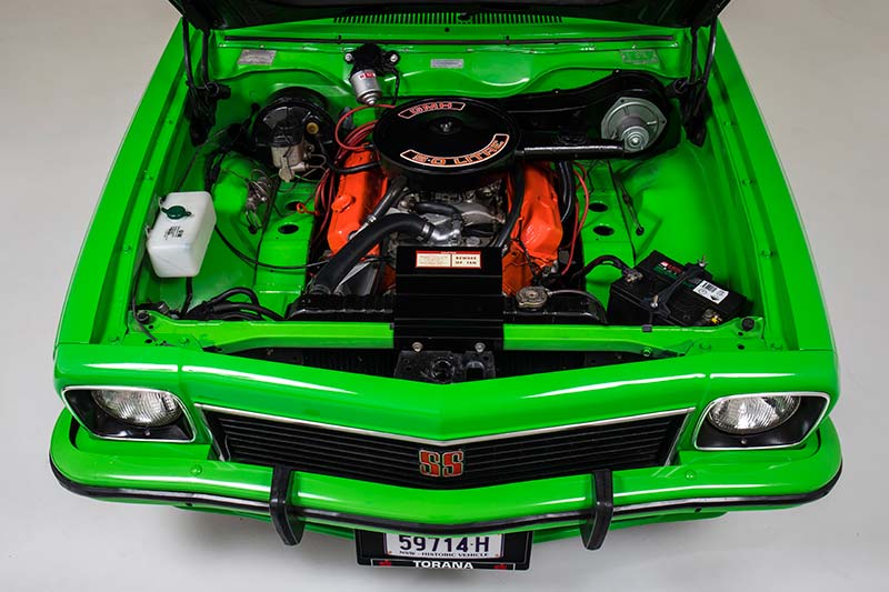 Torana -hatch -engine -bay