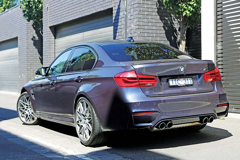 Bmw -m 3-jahre -rear