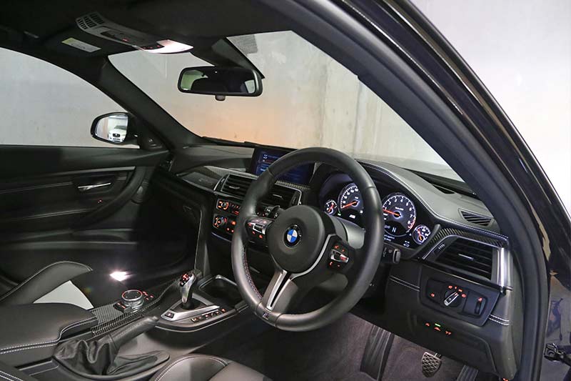 Bmw -m 3-jahre -interior -front