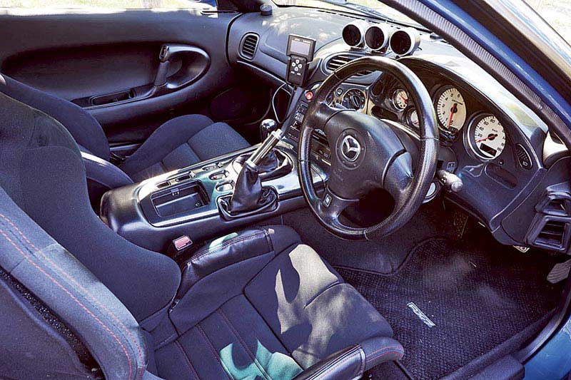 mazda rx7 modified interior