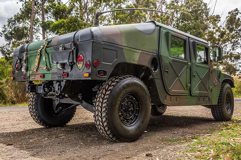 Humvee -2-rear -angle