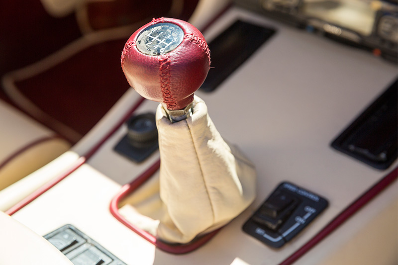 Lister -le -mans -gearstick