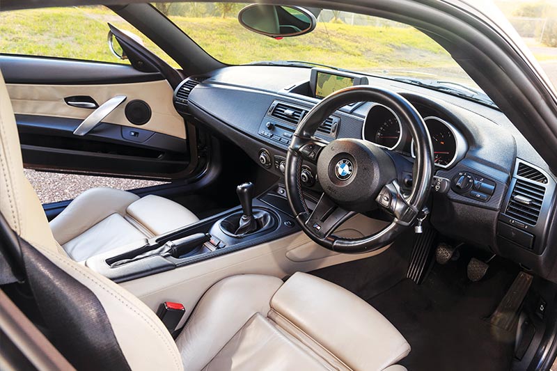 Bmw -z 4m -coupe -interior