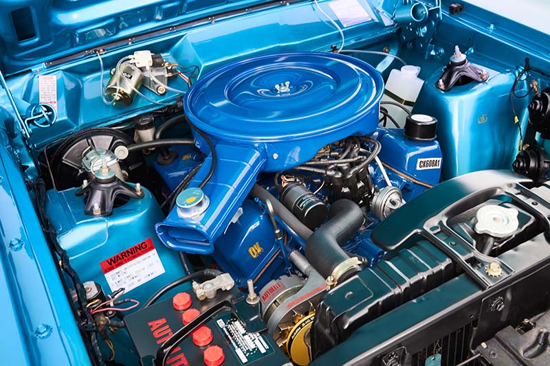 Ford -falcon -xy -engine -bay