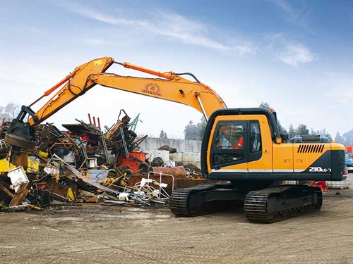 HYundai --excavator --4