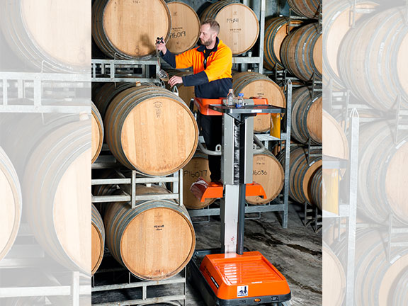 Brendan Hawker uses the Bravi Sprint EWP to check the barrels