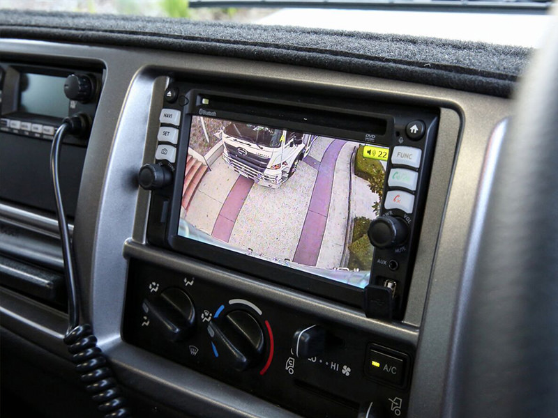 Eye spy! Reversing camera is part of the standard equipment list