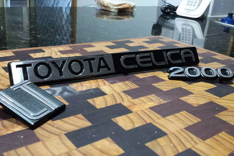 Toyota -celica -badge