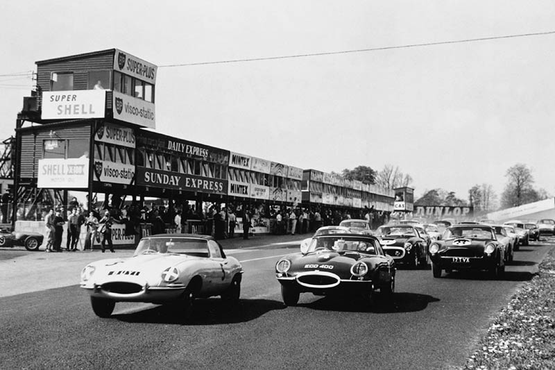 Jaguar -etype -racing
