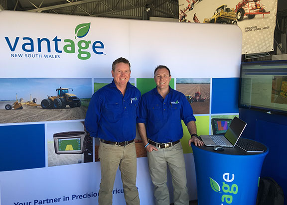 Andrew Cory and general manager Mick Casey from Vantage New South Wales.