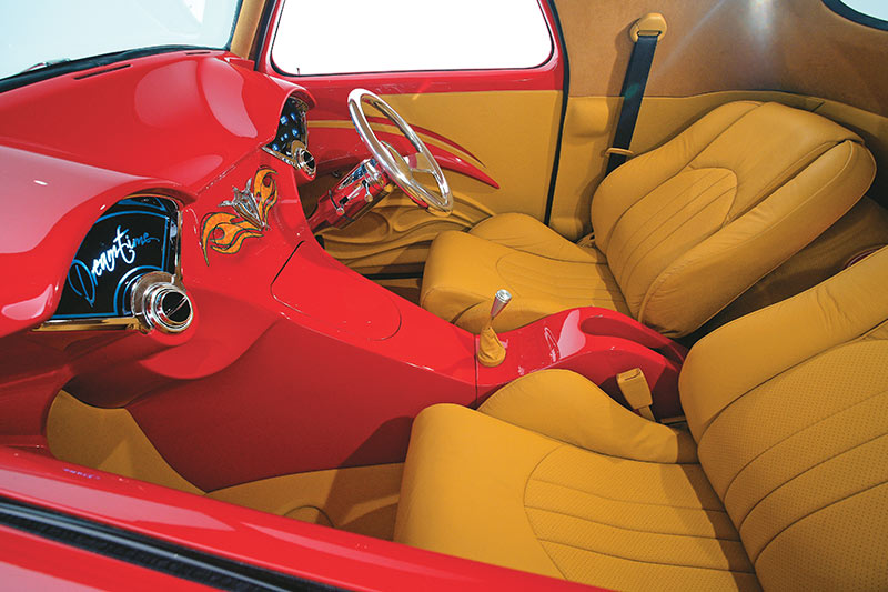 Willys -coupe -interior