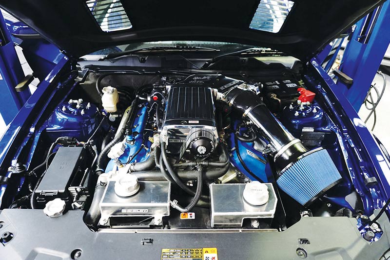 Ford -mustang -engine
