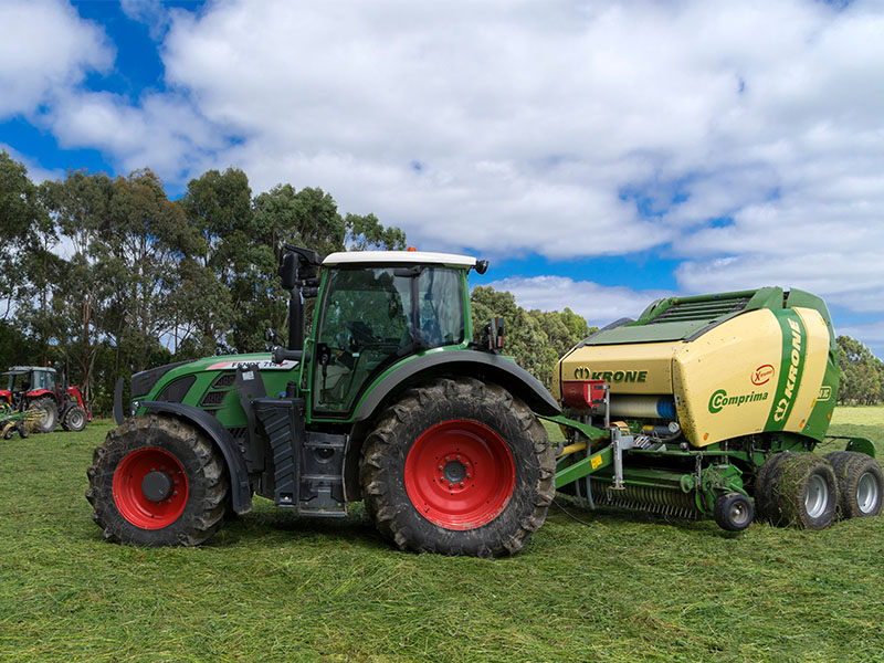 Tractor sales are steady, while harvesters are coming off