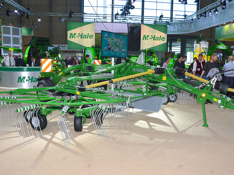 The Mchale R68-78 on display at Agritechnica