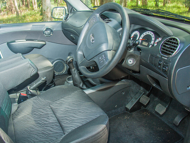  The interior styling may be an acquired taste but it’s comfortable enough with a decent amount of space. 