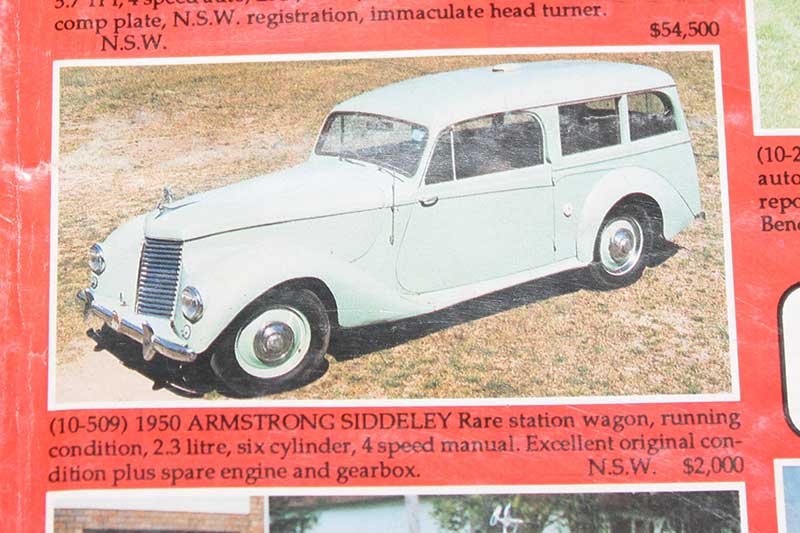 Armstrong -siddeley -wagon