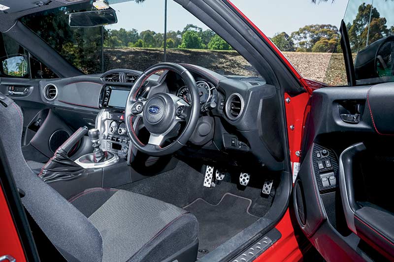 Subaru -brz -interior