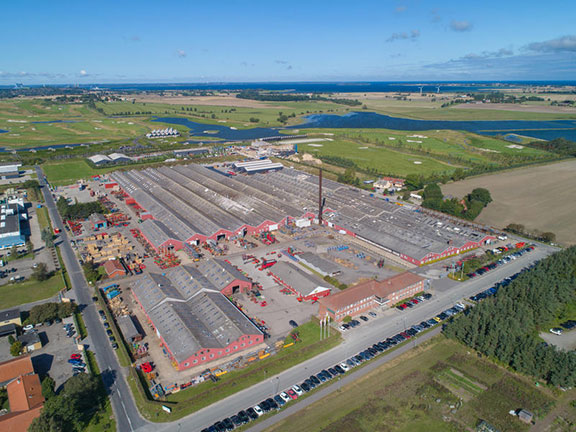 The current Kverneland Group Kerteminde production area