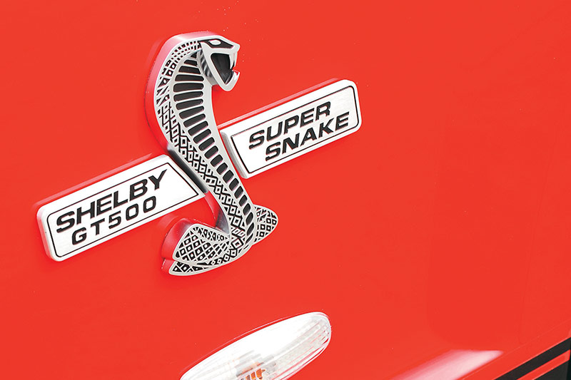 Shelby -gt 500-super -snake -badge