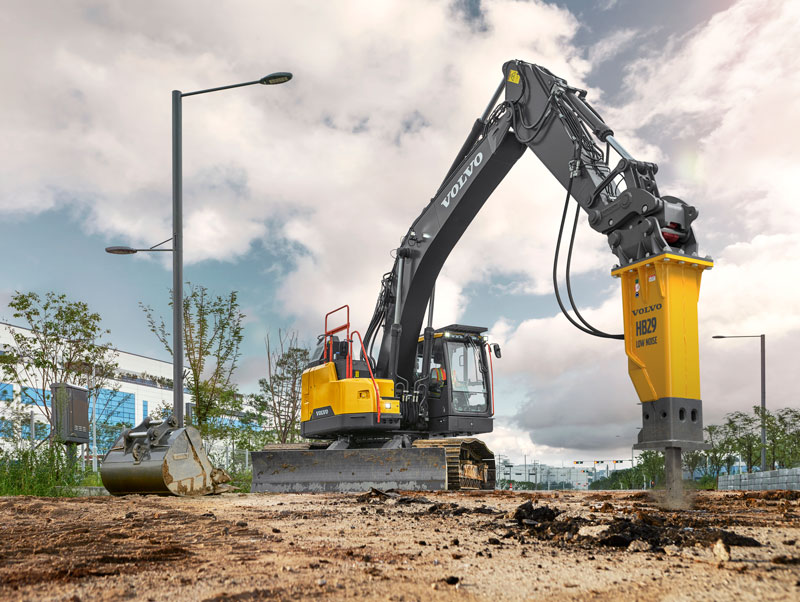 Volvo -ECR335E-excavator