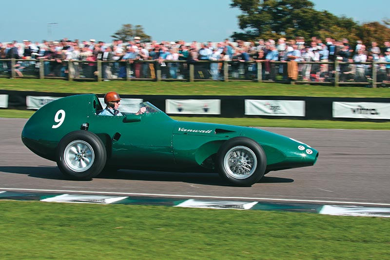 Vanwall -on -track