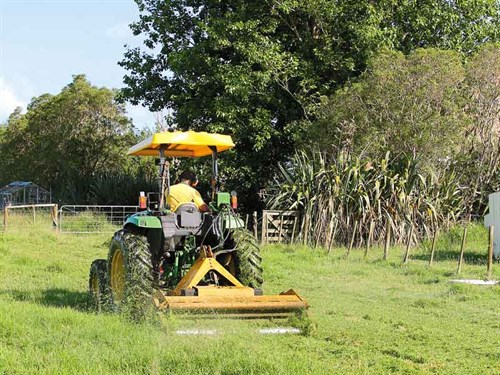 Yellow -mower