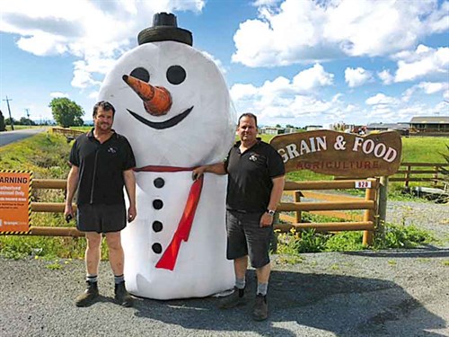 One -of -several -snowmen -Grain -&-Food -created -before -Christmas -to -bring -a -smile -to -local -faces