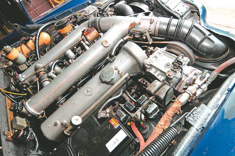 Mercedes -benz -pullman -engine