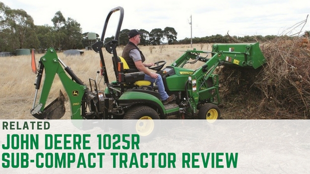 John Deere 1025R sub-compact tractor