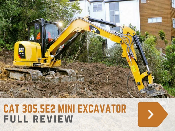 Cat 305.5E2 mini excavator