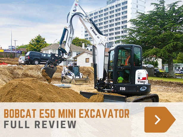 Bobat E50 mini excavator review