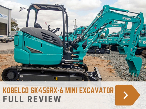 I MINIESCAVATORI PIÙ IN VOGA SUL MERCATO Kobelco-sk45srx-6-mini-excavator-review