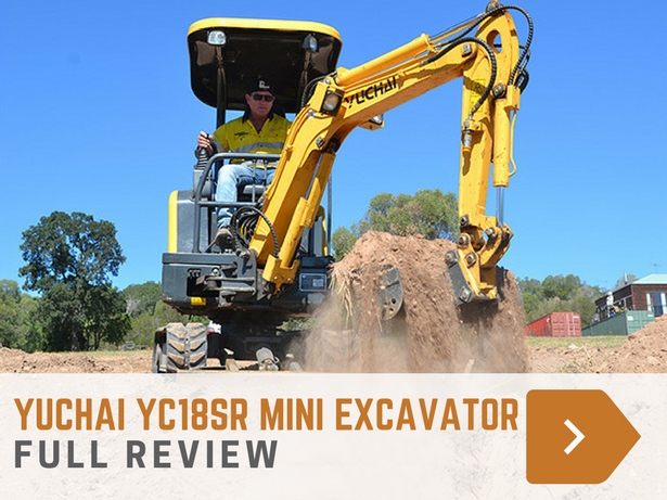 Yuchai y18sr mini excavator review