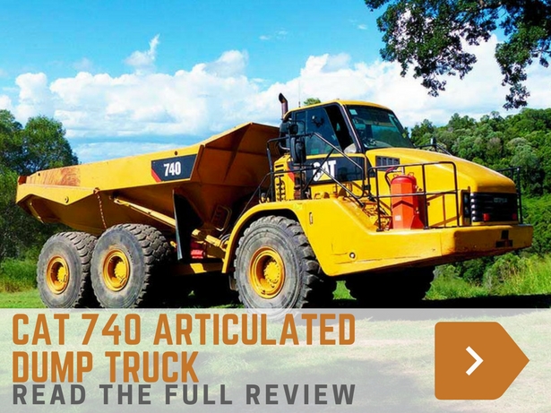 CAT 740 ARTICULATED DUMP TRUCK