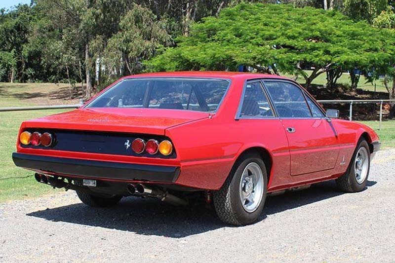 Ferrari -365-gt 4-rear