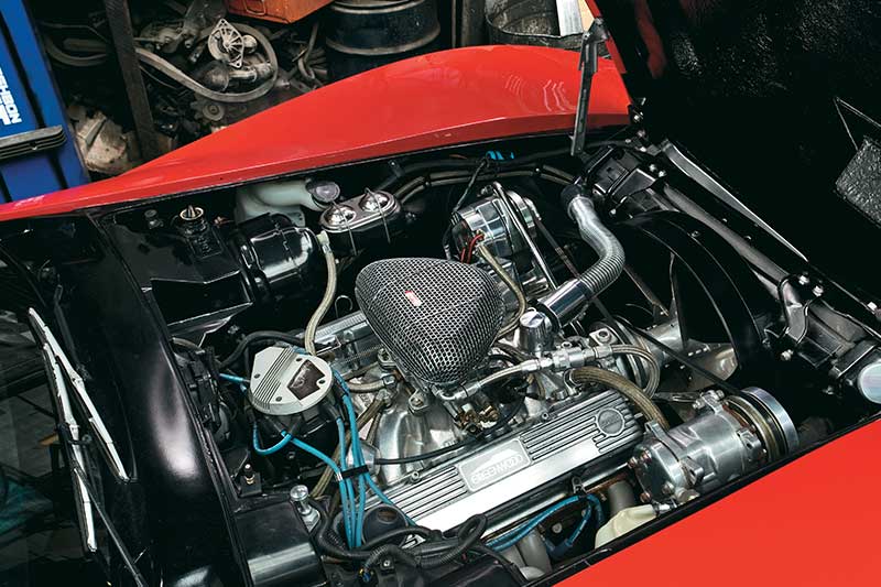 Corvette -engine -bay