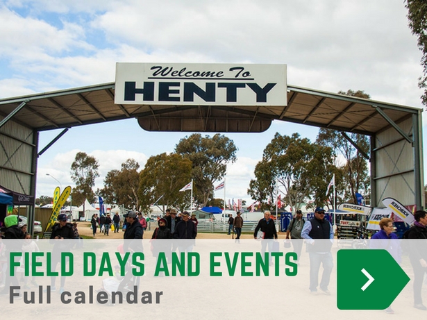 agricultural and rural field days calendar