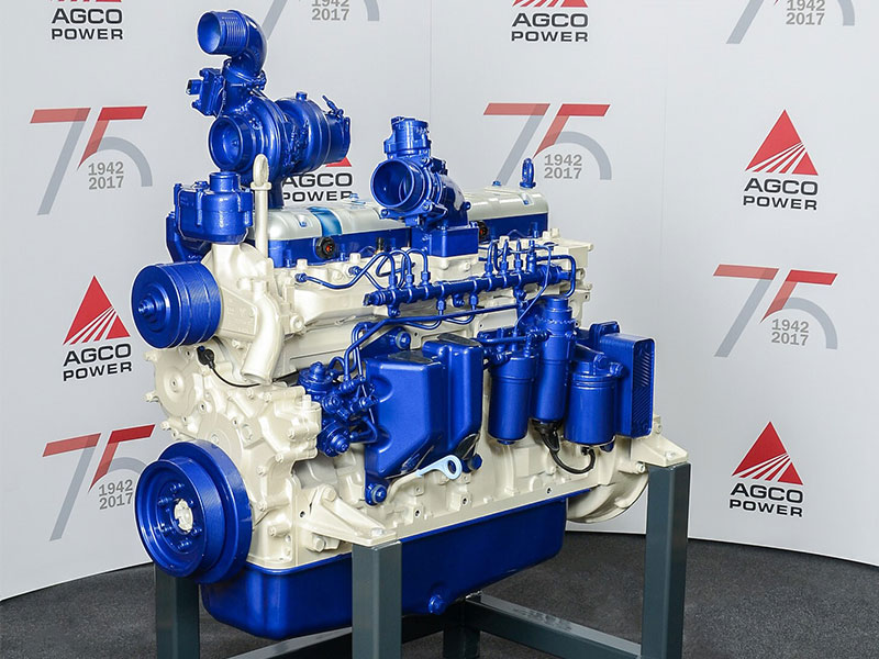 The millionth AGCO power engine on display