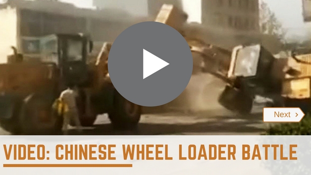 Chinese Wheel Loader Battle
