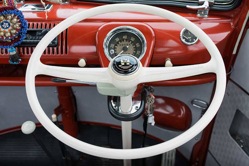 Vw -kombi -steering -wheel