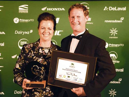 Fonterra -Farm -Source -Responsible -Dairying -Award ---Wynn -and -Tracy -Brown