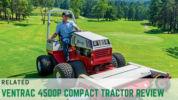 Ventrac 4500P compact tractor safety  utility tractor