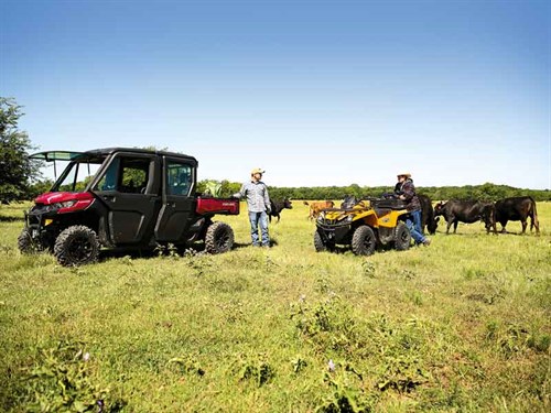 Outlander -DPS-570-Orange ---Defender -MAX-XT-CAB-HD10-Intense -Red ---Cattle -4