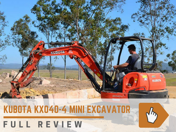 Kubota KX040-4 Mini Excavator
