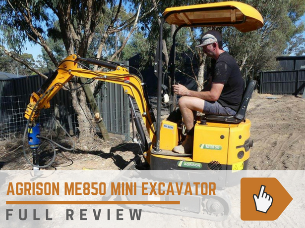 Agrison ME850 Mini Excavator