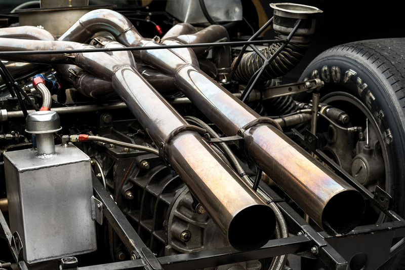 Ford -GT40-1966-Le -Mans -engine