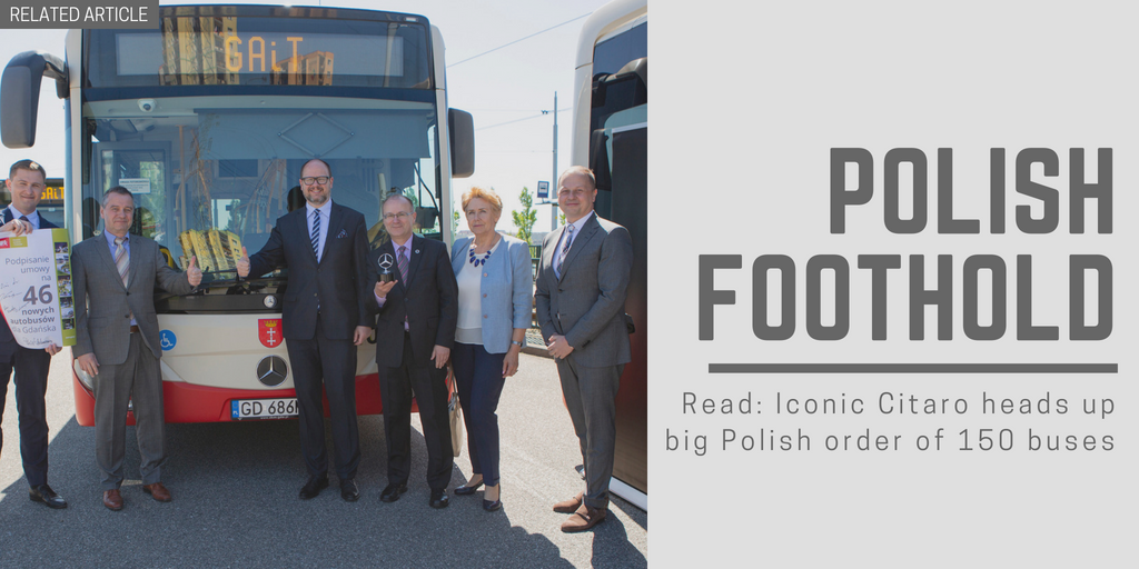  Related article: Iconic Citaro heads up big Polish order of 150 buses 