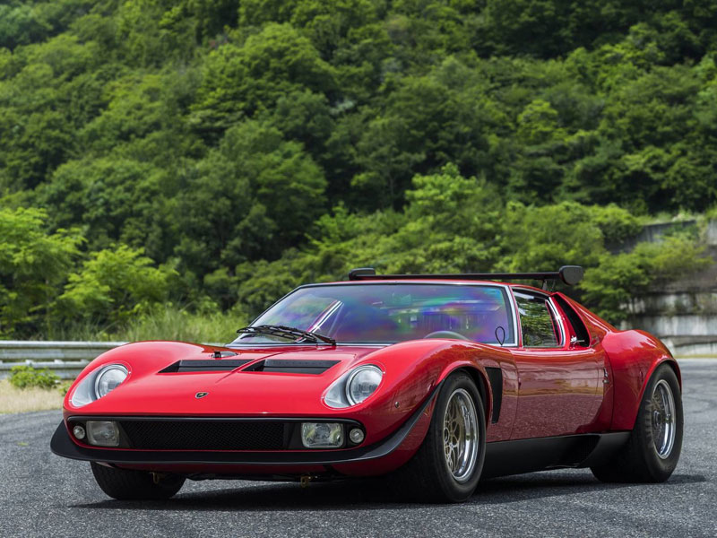 Lamborghini -Miura -SVR-front -quarter