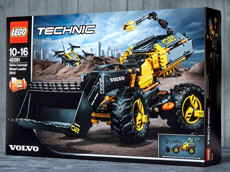 Friday Fun: Volvo CE and Lego Technic team up with children to